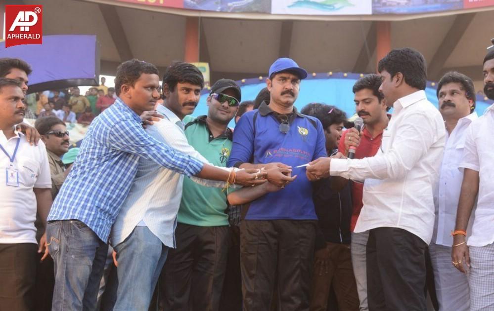 Tollywood Cricket Match at Vijayawada