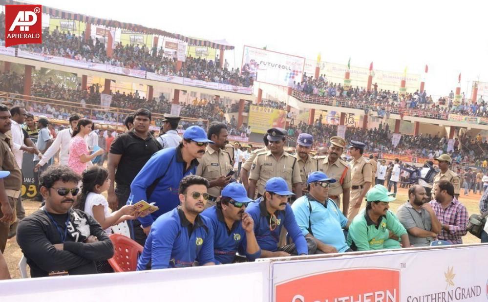 Tollywood Cricket Match at Vijayawada