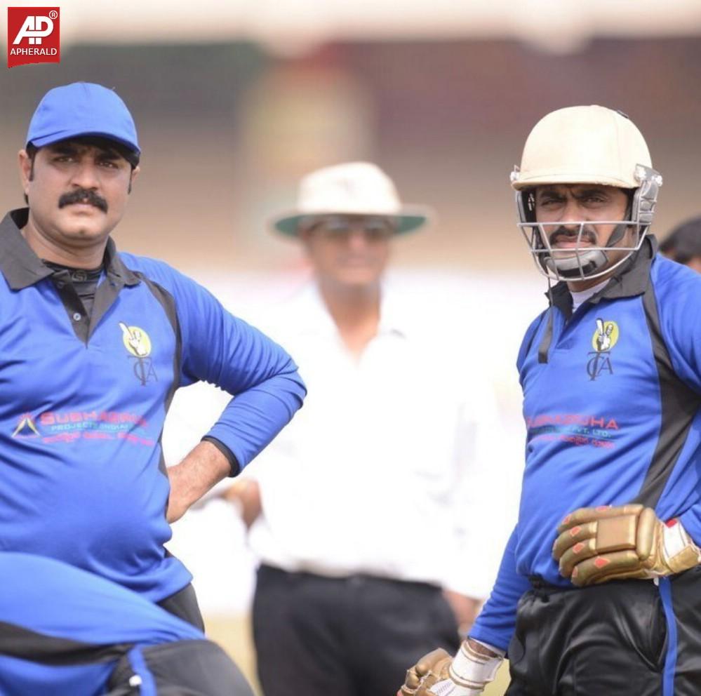 Tollywood Cricket Match at Vijayawada
