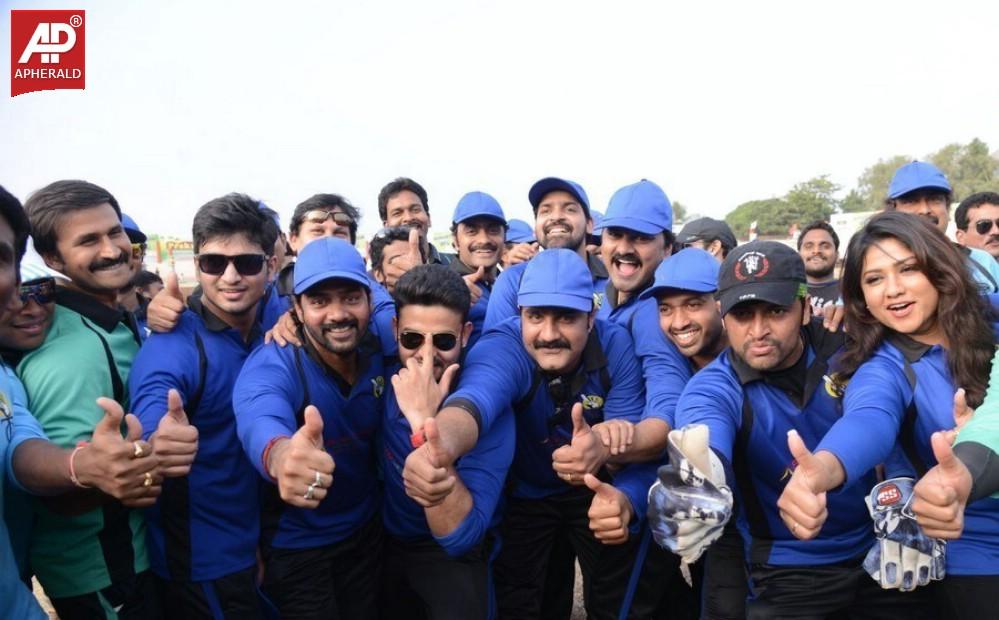 Tollywood Cricket Match at Vijayawada