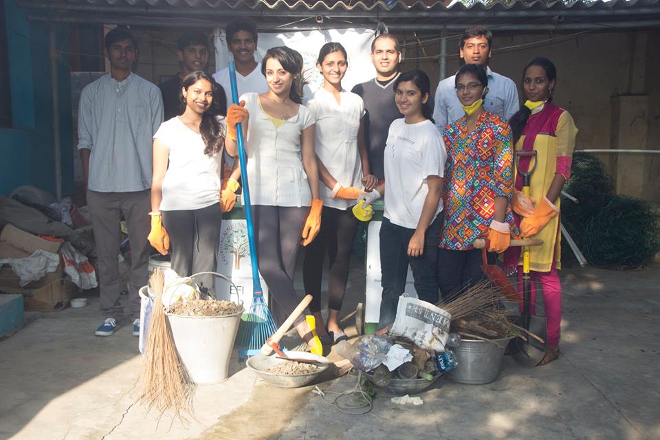 Trisha Joins in Swachh Bharat Campaign to Clean Animal Home