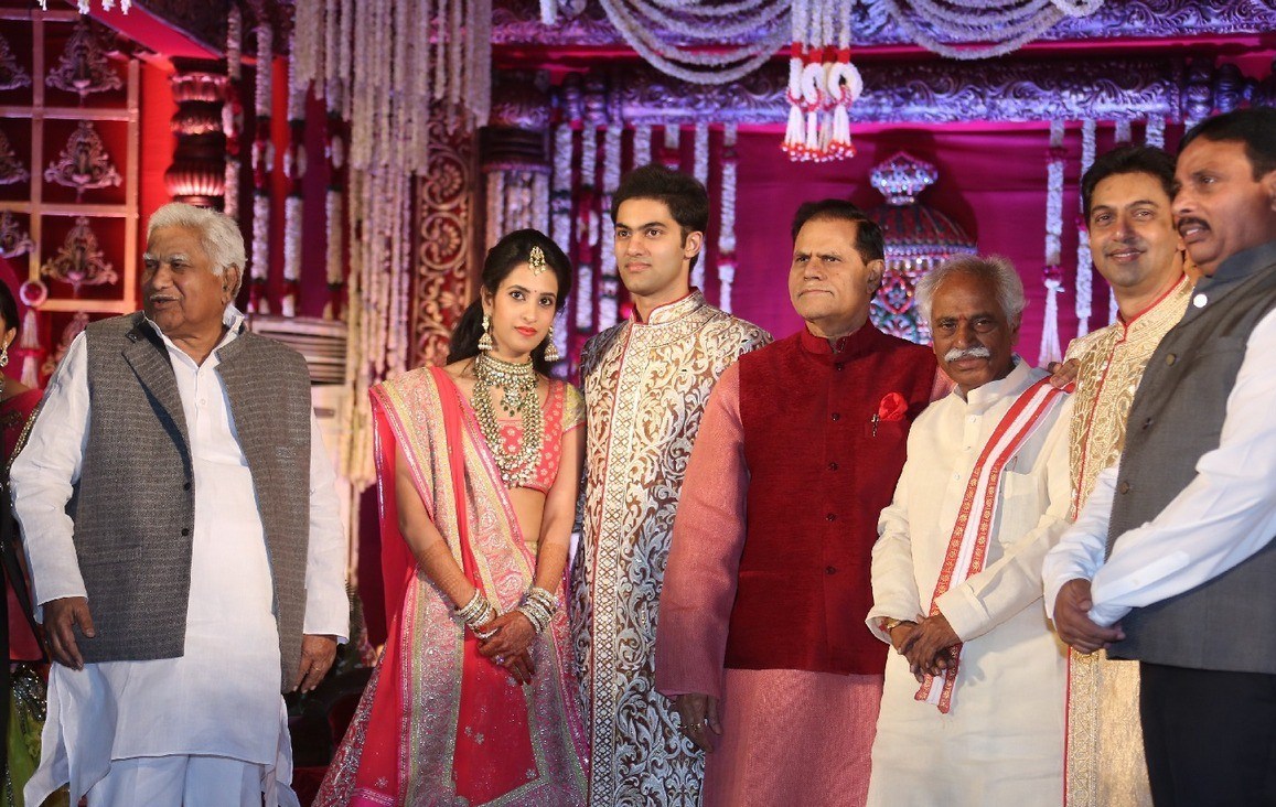 TSR Grandson Rajiv Marriage Photos