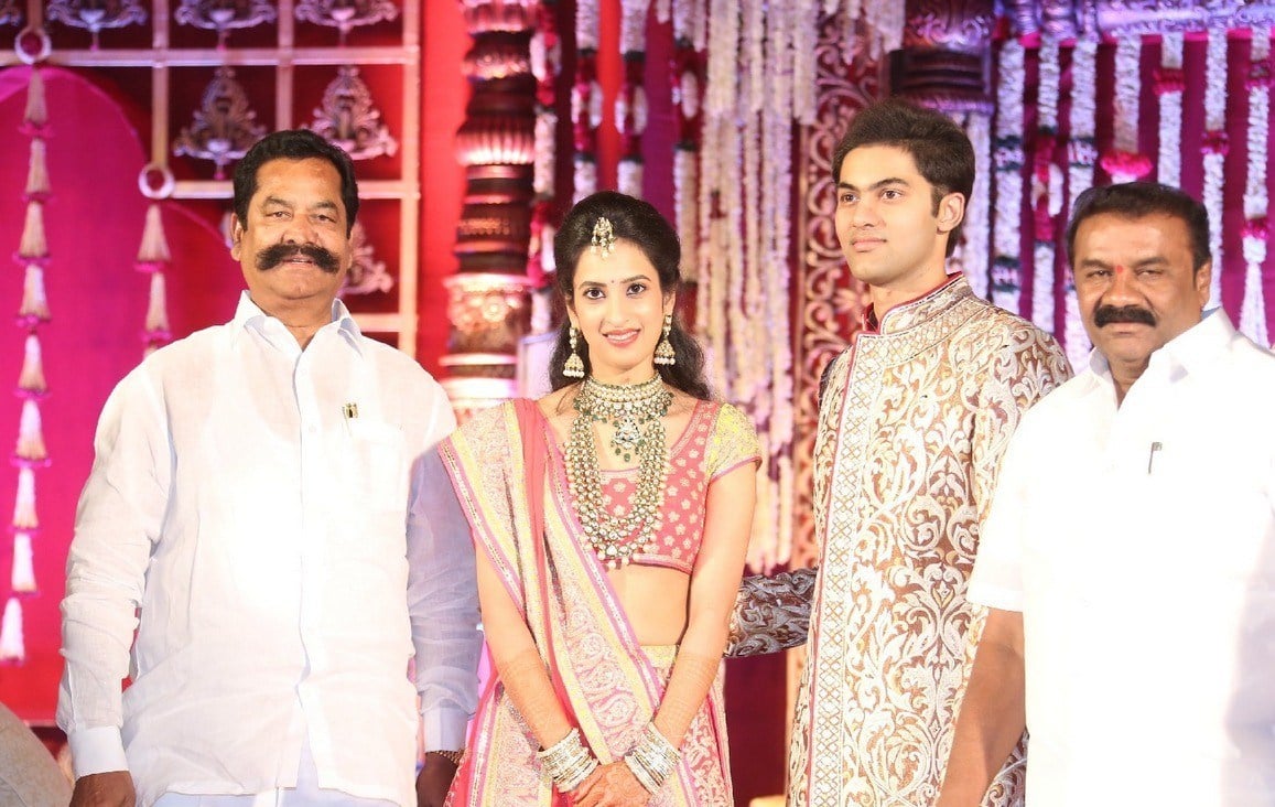 TSR Grandson Rajiv Marriage Photos