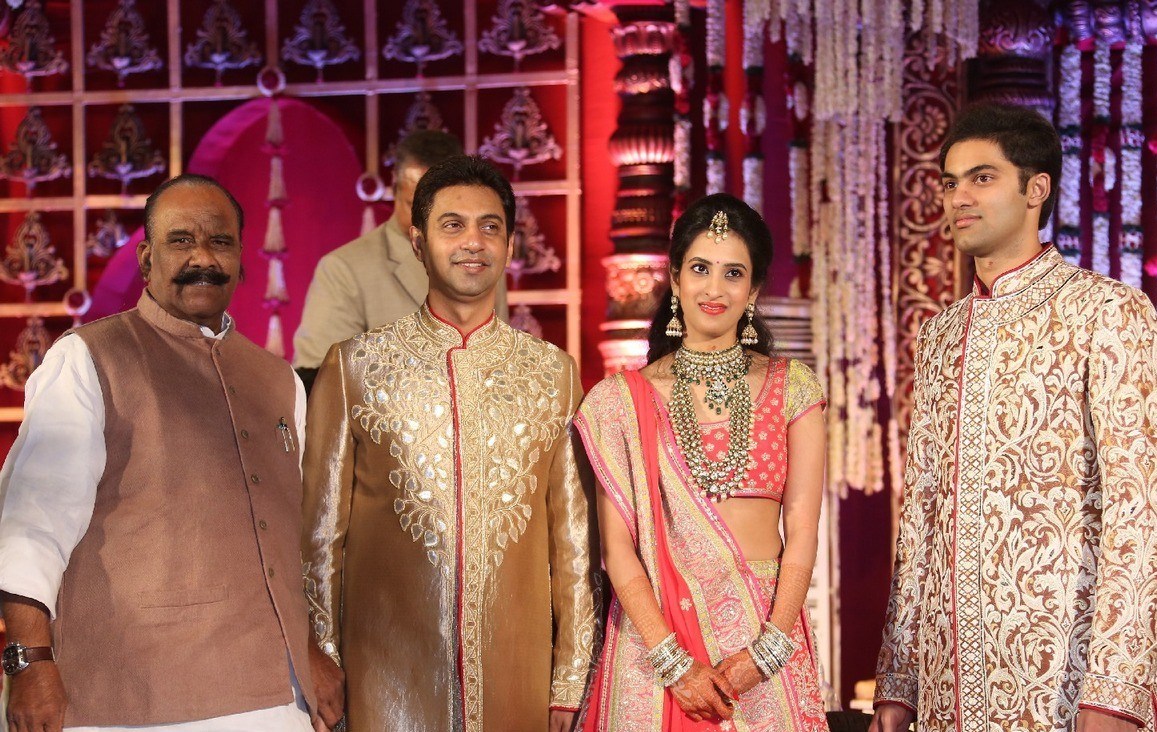 TSR Grandson Rajiv Marriage Photos