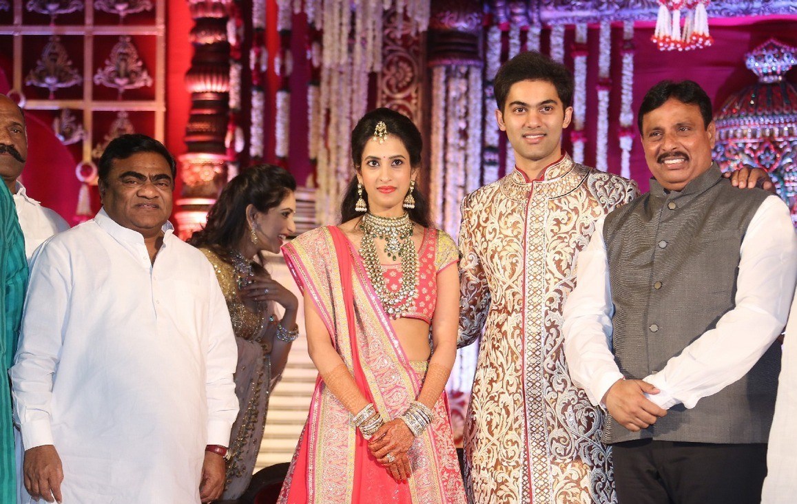 TSR Grandson Rajiv Marriage Photos