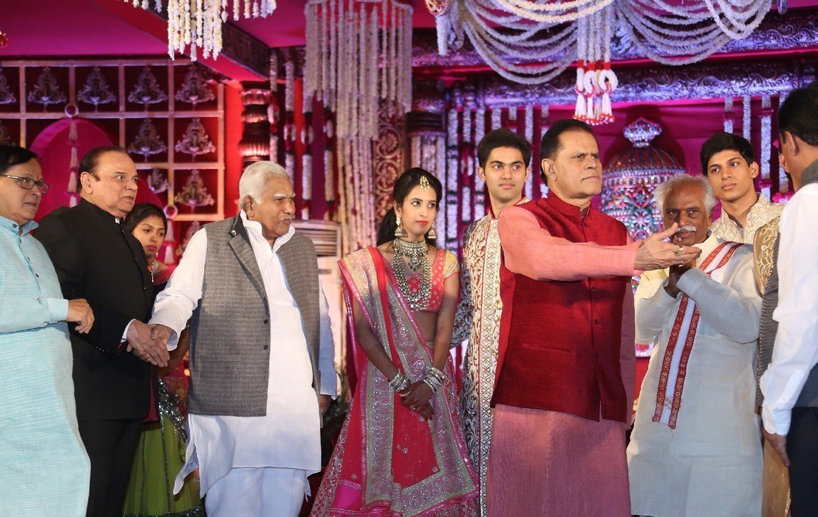 TSR Grandson Rajiv Marriage Photos