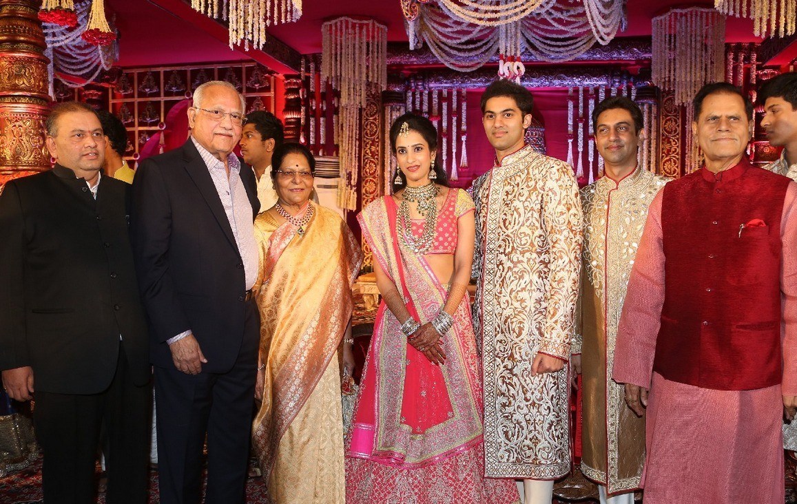 TSR Grandson Rajiv Marriage Photos