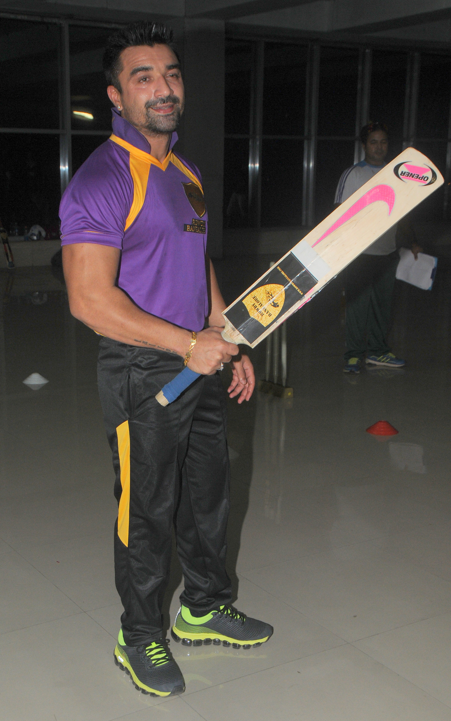 TV Celebs at BCL Team Rowdy Bangalore Match Practice