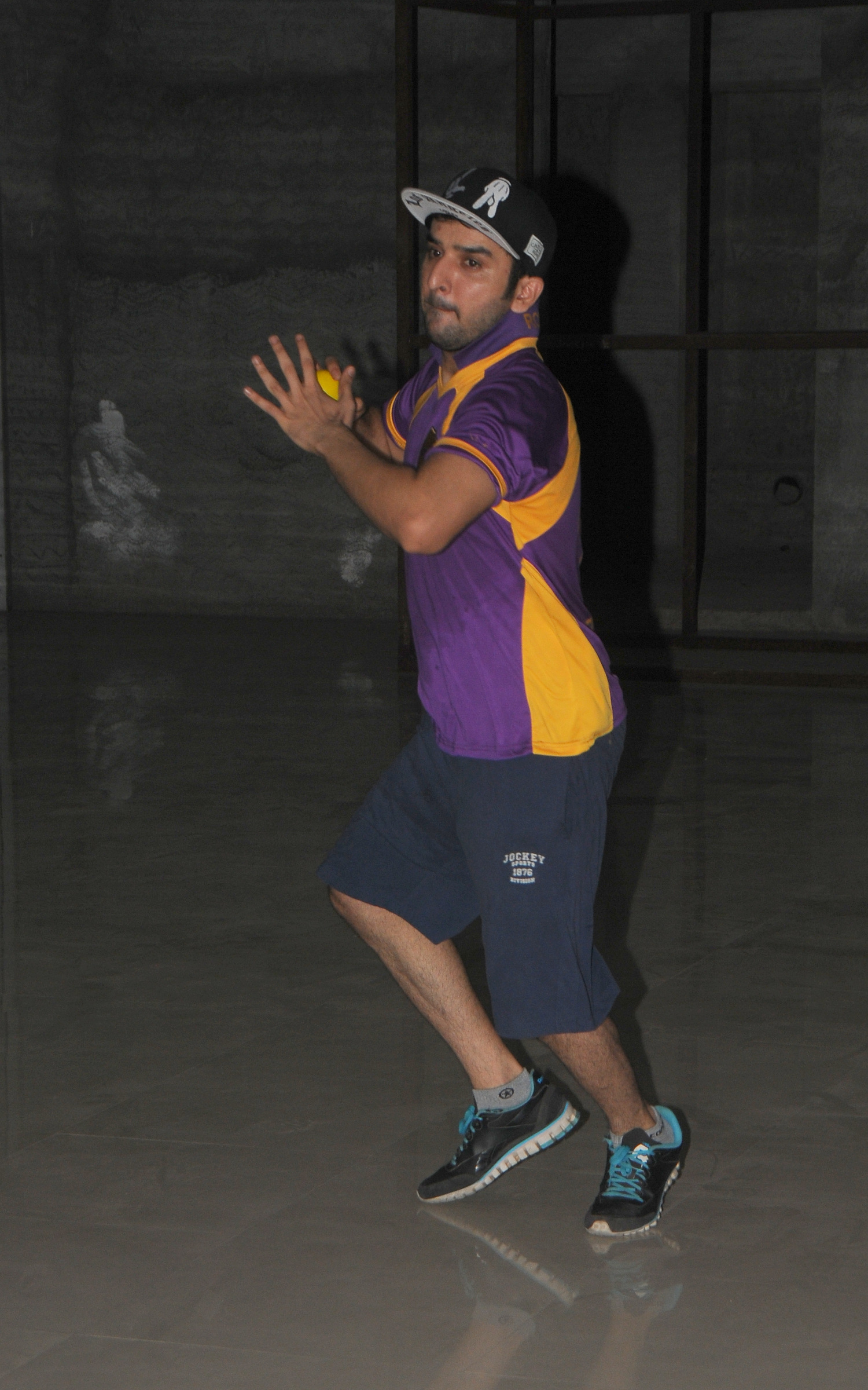 TV Celebs at BCL Team Rowdy Bangalore Match Practice