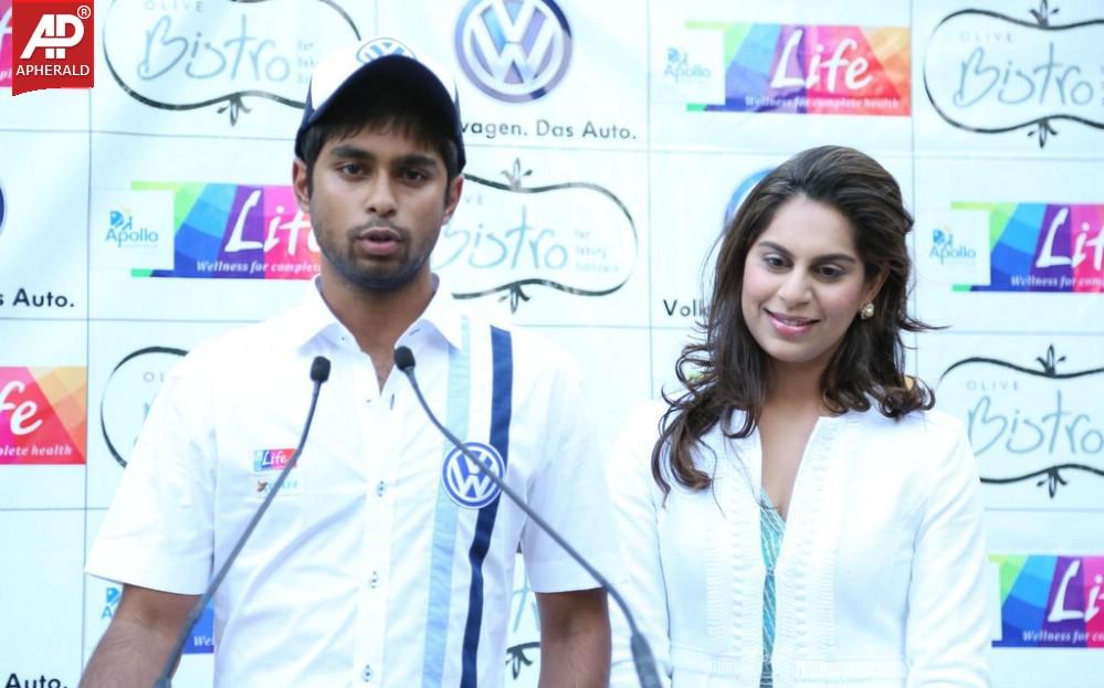 Upasana at Volkswagen Polo R Cup Event