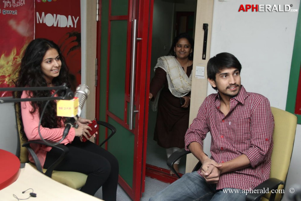 Uyyala Jampala Team at Radio Mirchi