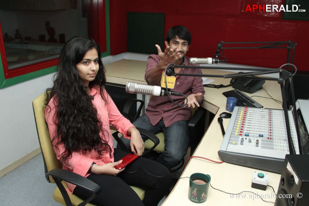 Uyyala Jampala Team at Radio Mirchi