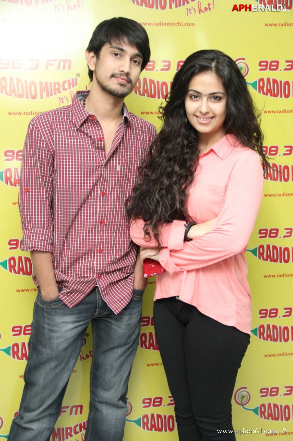 Uyyala Jampala Team at Radio Mirchi