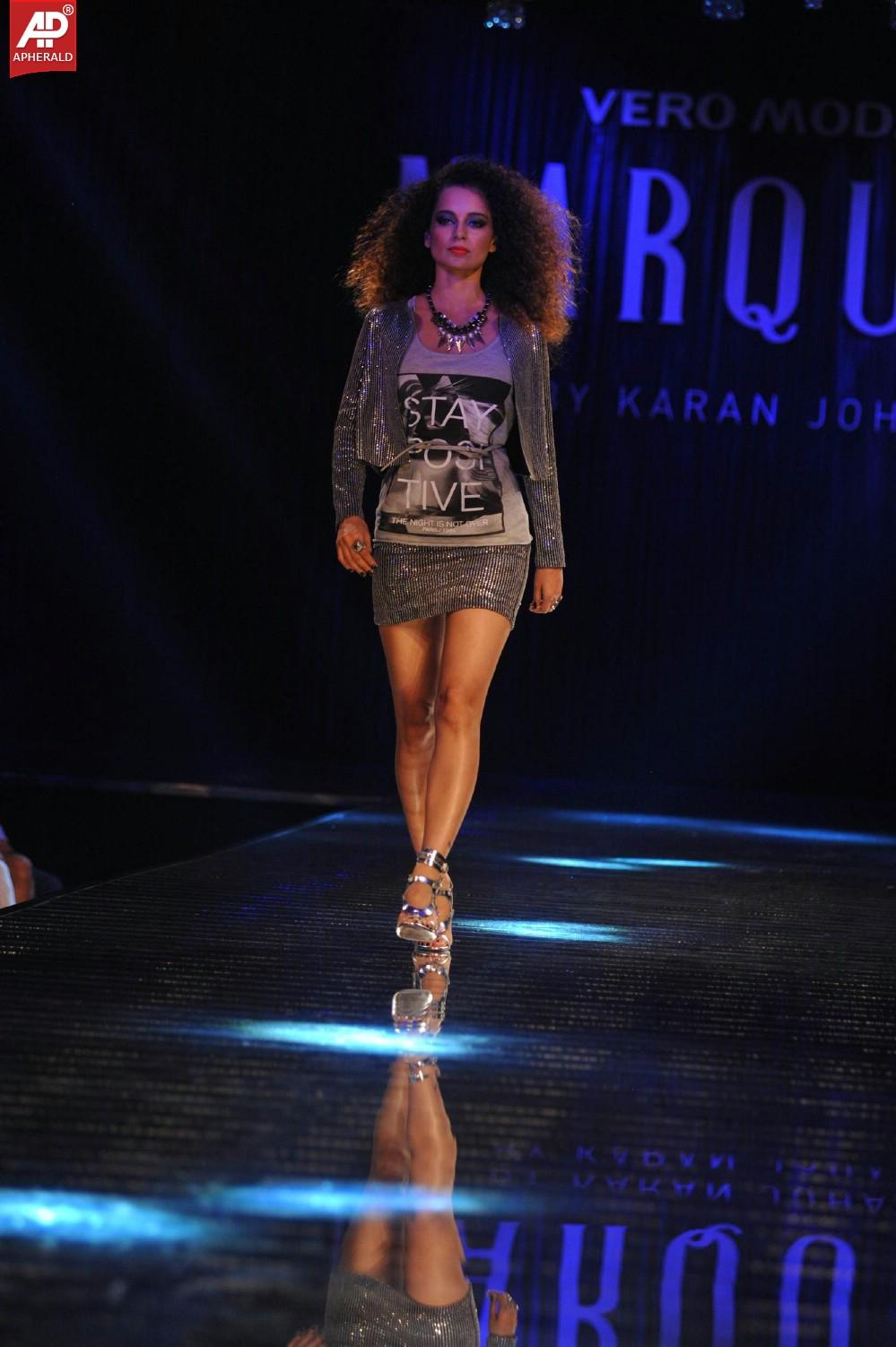 Kangana Ranaut Ramp Walk at Vero Moda Marquee Collection Launch