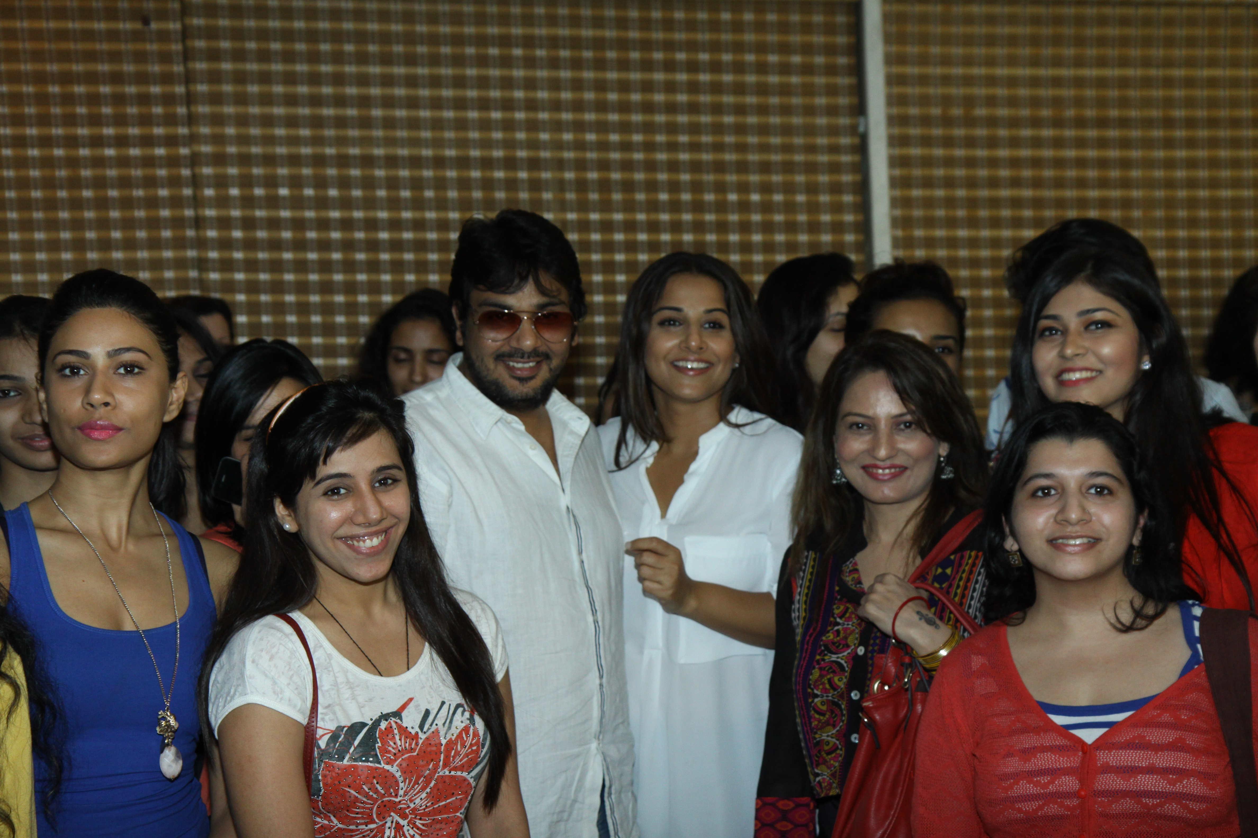Vidya Balan at Mukesh Chabbras Acting Workshop