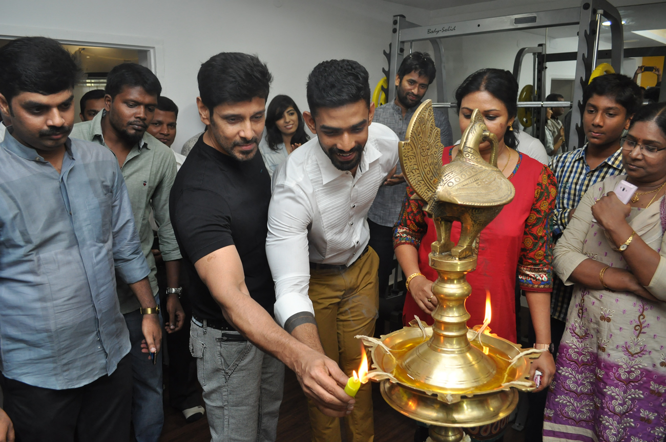 Vikram Launch The Body Studio Gym Photos