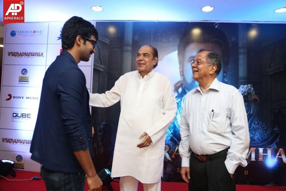 Vikrama Simha Movie Trailer Launch Photos