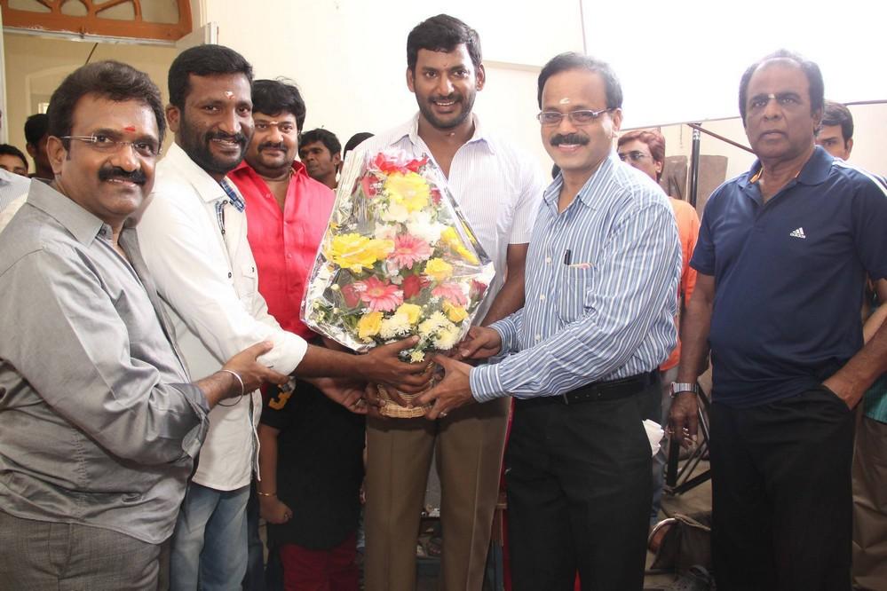 Vishal New Movie Launch Stills