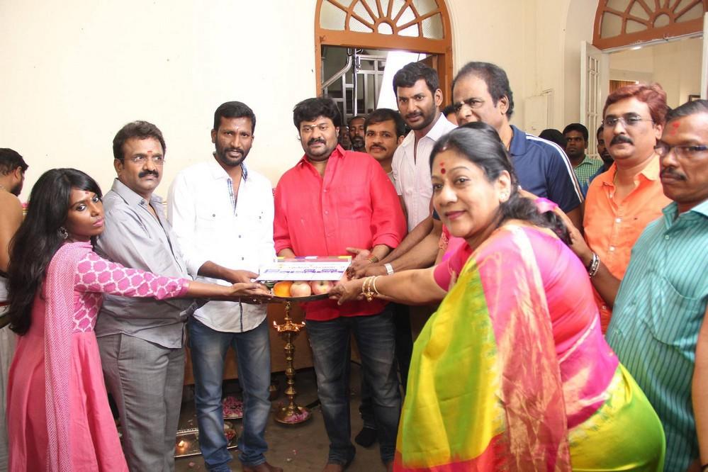 Vishal New Movie Launch Stills