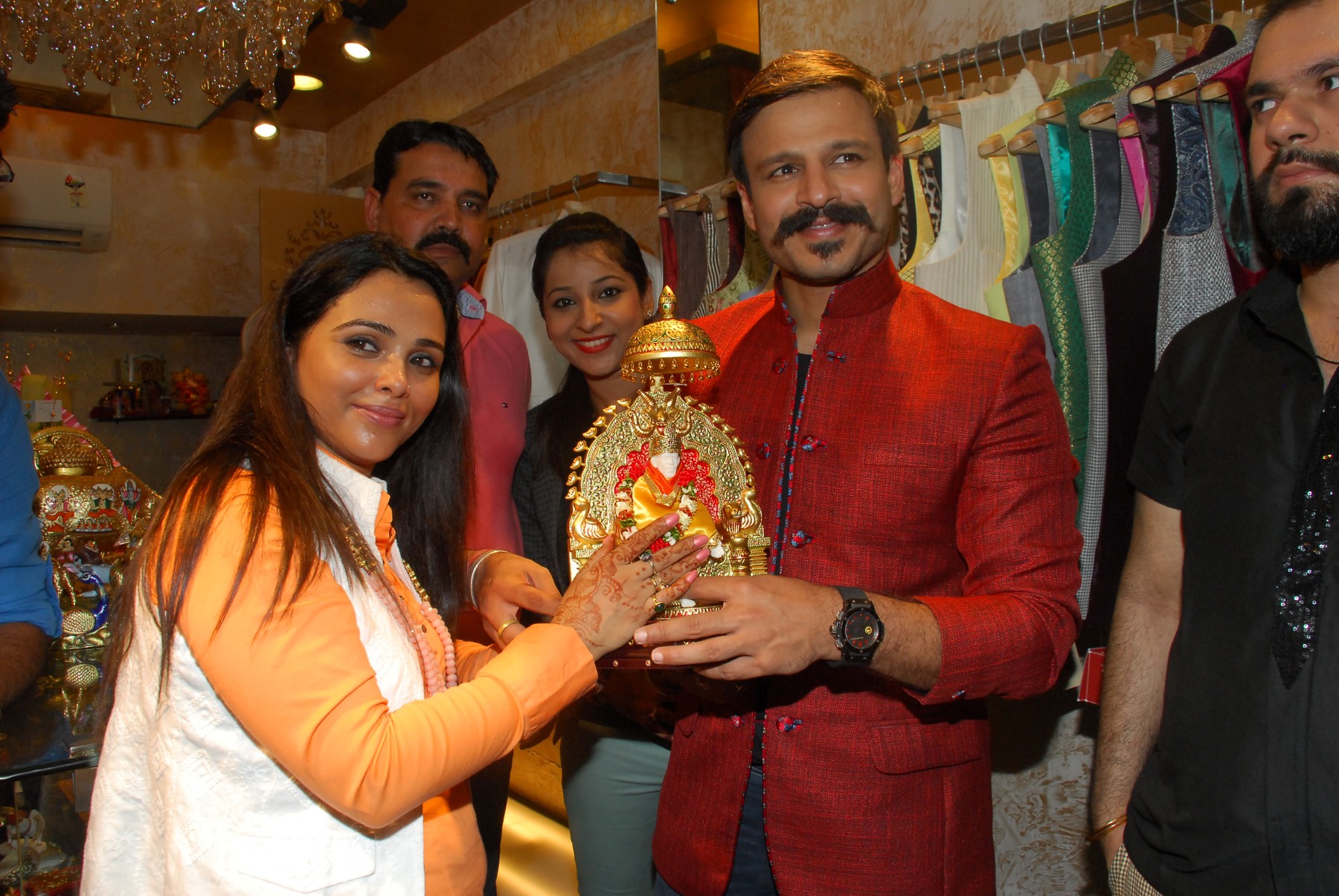 Vivek Oberoi at Launch of Designer Kirti Rathore Menswear Studio