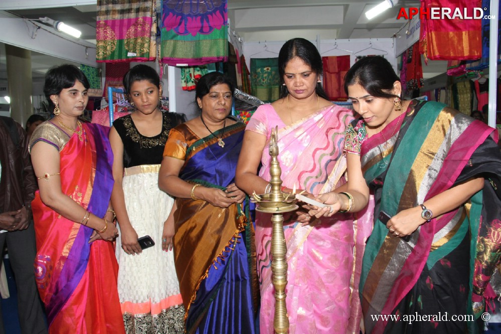 Weaves expo kicked off at kamma sangam