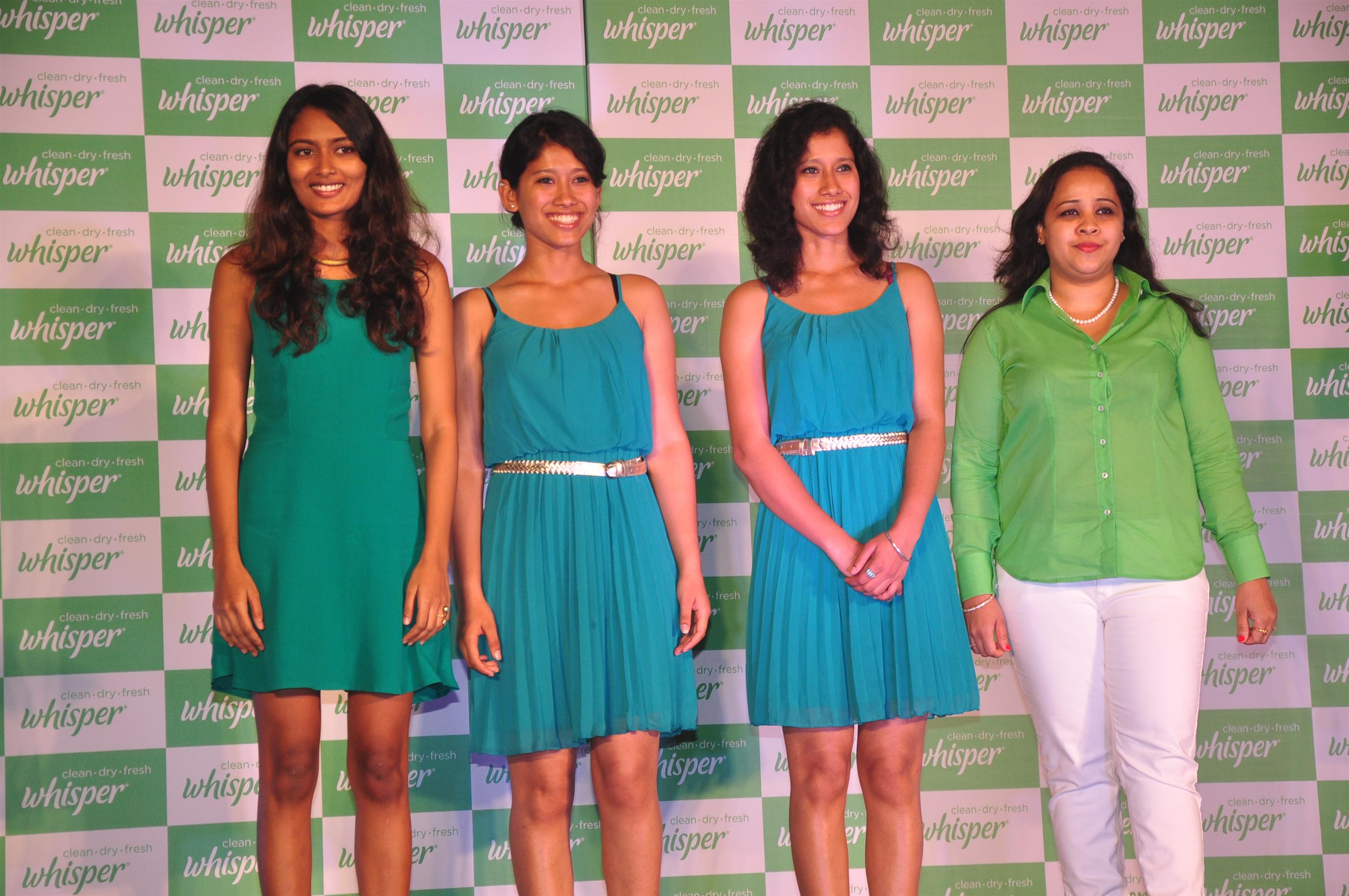 Parineeti Chopra Launch Whisper Touch The Pickle Campaign