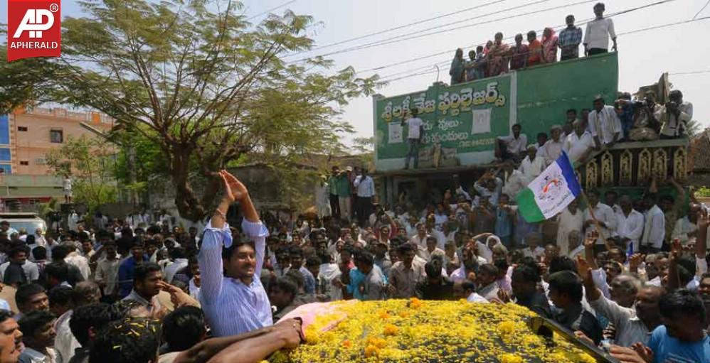 YS Jagan Campaign Photos