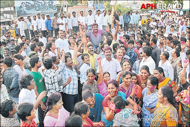 YS Jagan Mohan Bail Celebrations