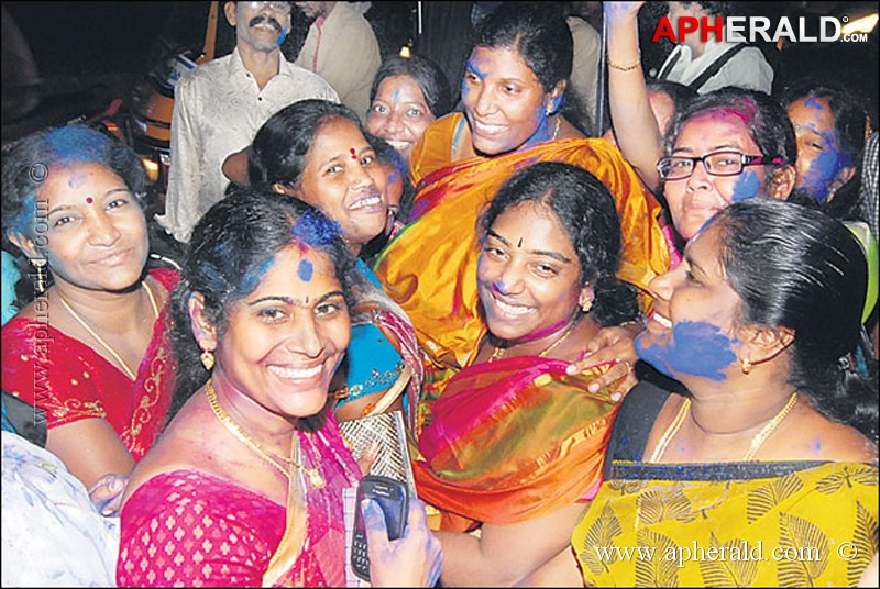 YS Jagan Mohan Bail Celebrations