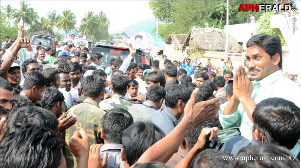 YS Jagan  Samaikya Sankharavam Yatra