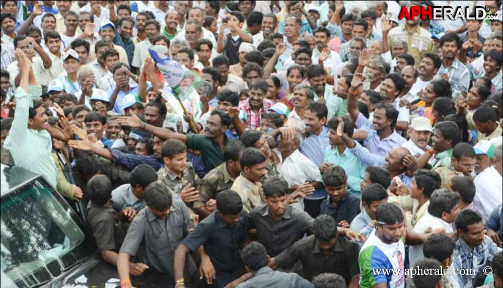 YS Jagan  Samaikya Sankharavam Yatra