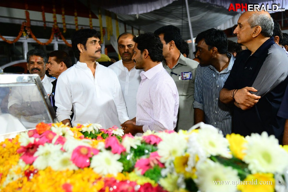 YS Jagan visited ANR