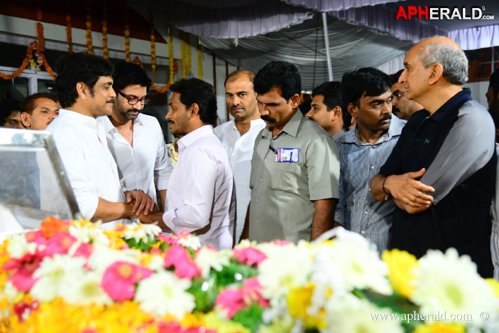 YS Jagan visited ANR