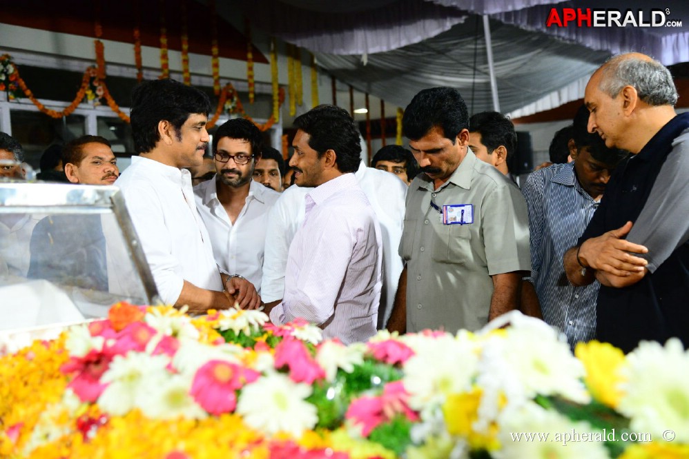 YS Jagan visited ANR