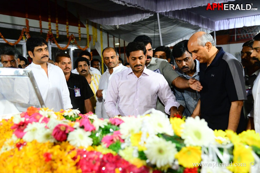 YS Jagan visited ANR