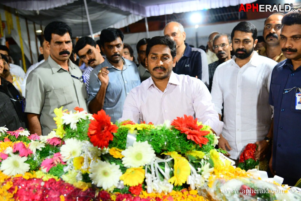 YS Jagan visited ANR