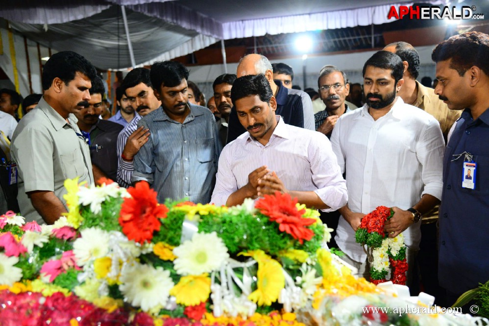 YS Jagan visited ANR