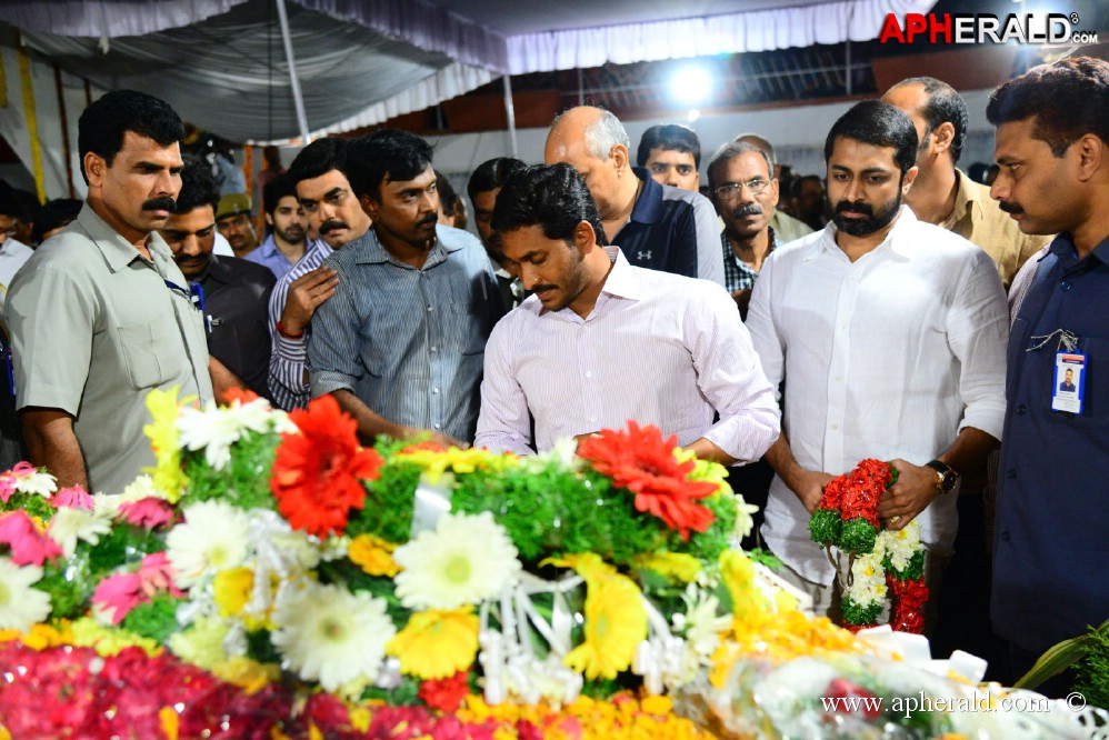 YS Jagan visited ANR