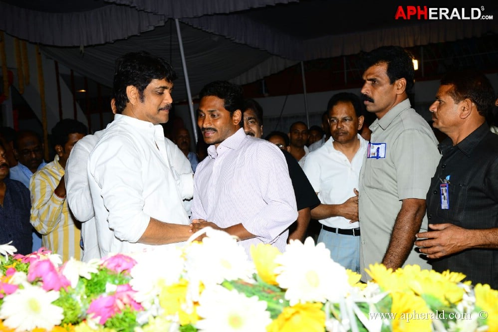 YS Jagan visited ANR