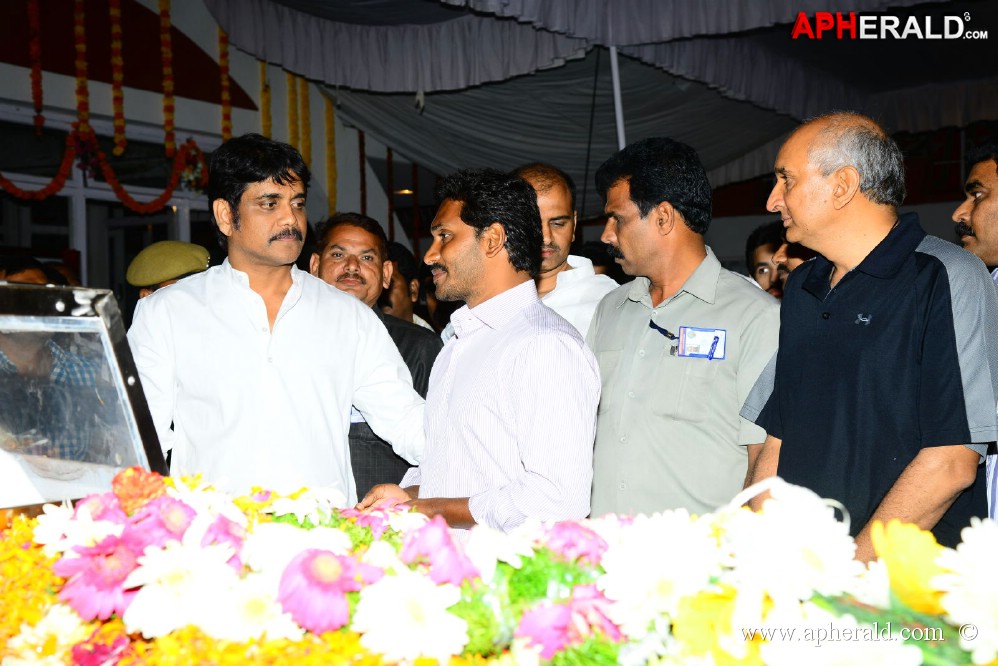 YS Jagan visited ANR
