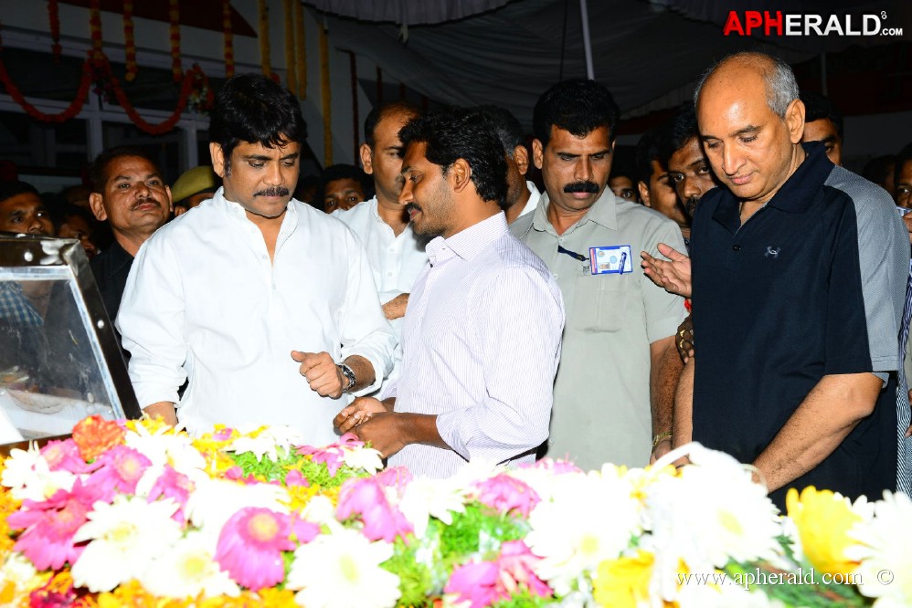 YS Jagan visited ANR