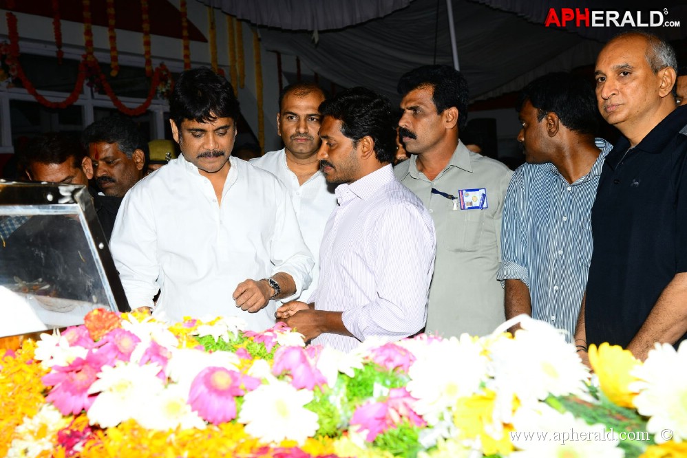 YS Jagan visited ANR
