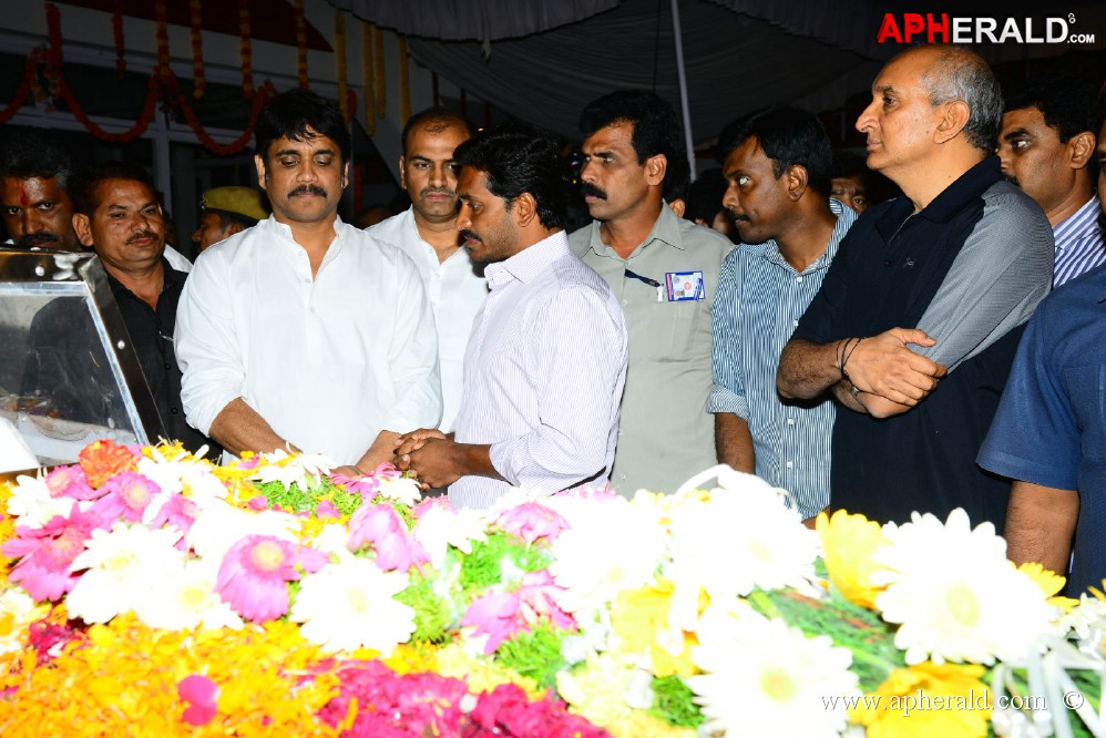 YS Jagan visited ANR
