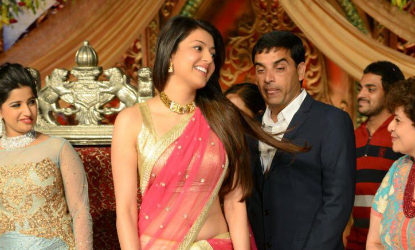 Pic Talk: Kajal agarwal sizzles at Dil Raju daughter reception 