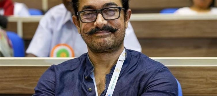 Aamir Khan Issues Clarification After AI-Generated Poster Sparks Controversy.
