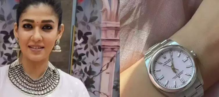 Attadi Watch is only so many lakhs! Nayanthara's watch caught the eye at Shankar's daughter's wedding reception