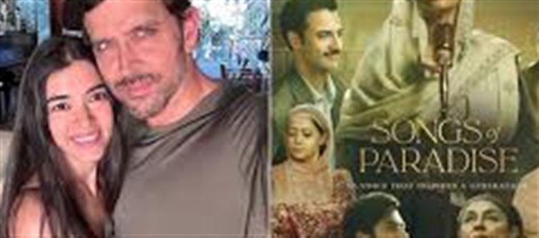 Hrithik Roshan Gets Emotional Watching Saba Azad in Songs of Paradise