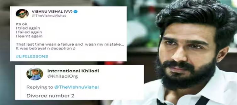 Is Vishnu Vishal divorcing his 2nd wife too?