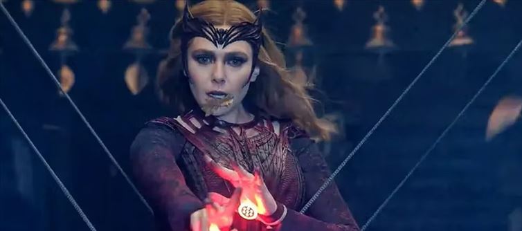 Scarlet Witch Is Much Less Scary In New Doctor Strange 2 Blooper Reel