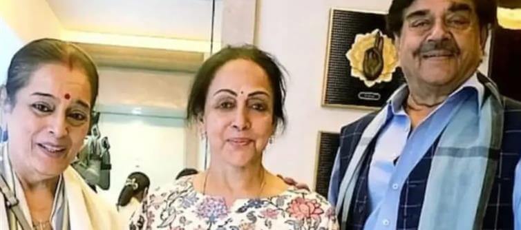 Shatrughan Sinha Meets Hema Malini After Dharmendra’s Death ..?